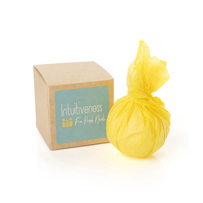 Bath Bomb Fizzer In Recycled Gift Box Natural - 1 Bounce Creative Designs Bath Bomb Fizzer In Recycled Gift Box Natural - 1 Bounce Creative Designs