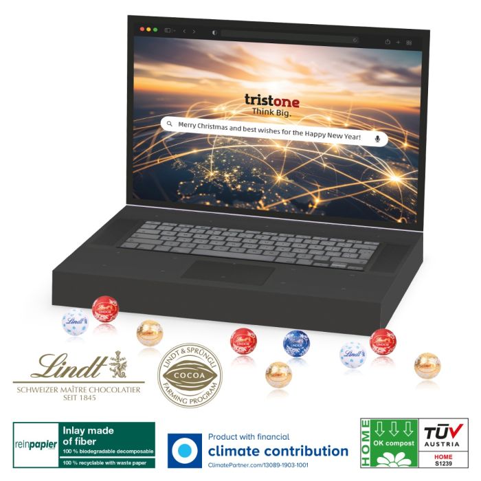 Laptop Lindor Mini Balls Advent Calendar Laptop Lindor Mini Balls Advent Calendar