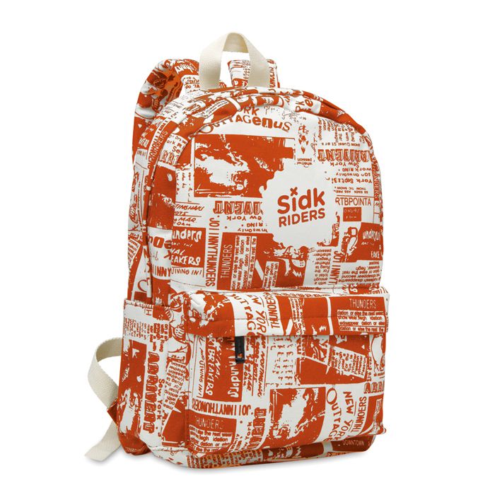 Bespoke Backpack Polycotton  Black - 1 Bounce Creative Designs Bespoke Backpack Polycotton  Black - 1 Bounce Creative Designs