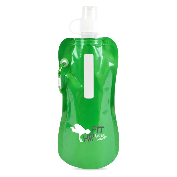 Promotional Fold Up 400ml Metallic Bottle Promotional Fold Up 400ml Metallic Bottle