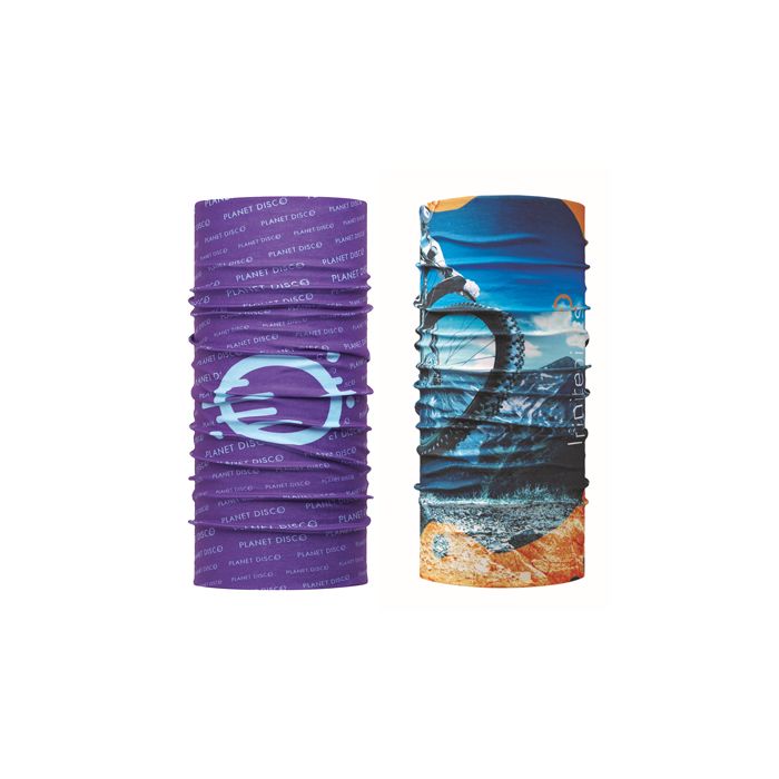 Bespoke Polyester Multiscarf Black - 1 Bounce Creative Designs Bespoke Polyester Multiscarf Black - 1 Bounce Creative Designs