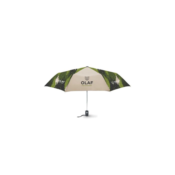 Bespoke 21 3 fold premium umbrella Black - 1 Bounce Creative Designs Bespoke 21 3 fold premium umbrella Black - 1 Bounce Creative Designs