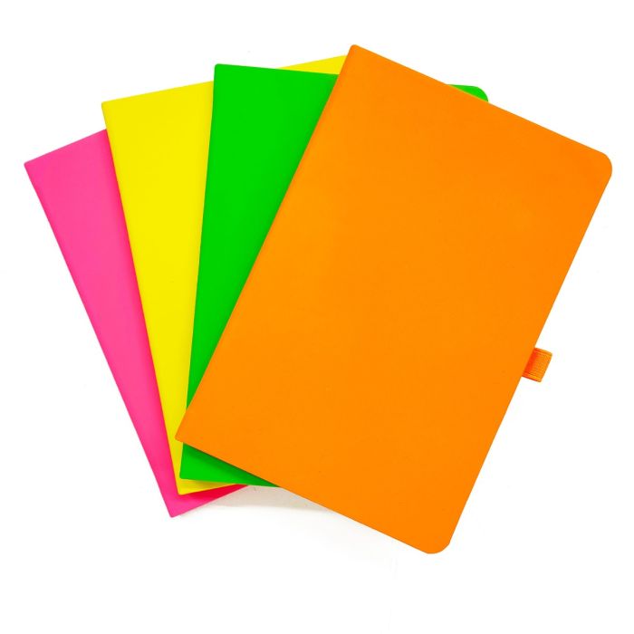 A5 Neon Notebook - 1 Bounce Creative Designs A5 Neon Notebook - 1 Bounce Creative Designs