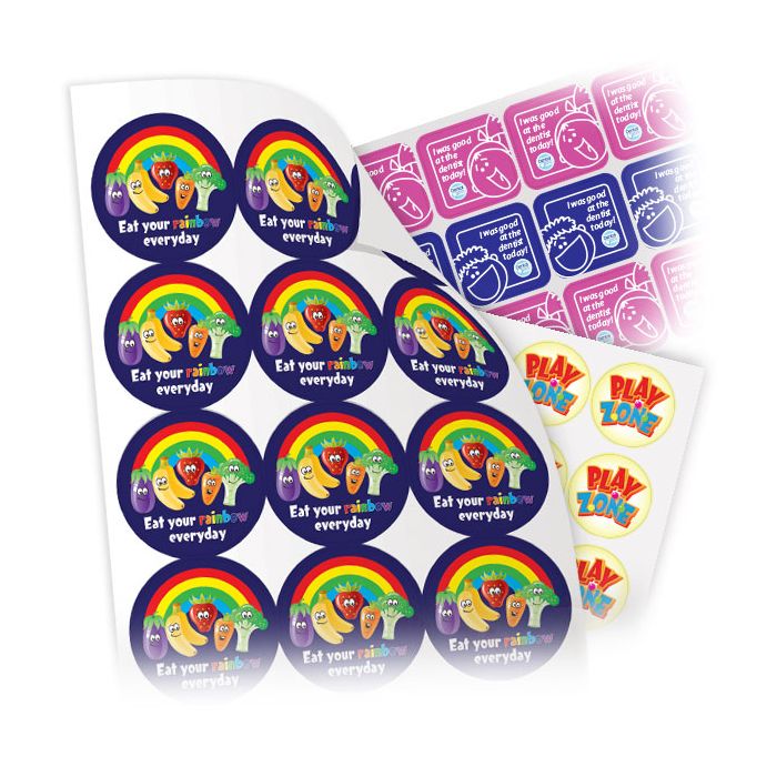 Printed Paper Stickers On Sheets-Bounce Creative Designs Printed Paper Stickers On Sheets-Bounce Creative Designs