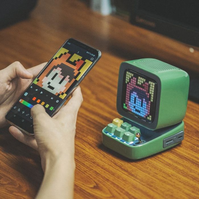 Divoom Ditoo Retro Wireless Speaker With Pixel Art Multi - 1 Bounce Creative Designs Divoom Ditoo Retro Wireless Speaker With Pixel Art Multi - 1 Bounce Creative Designs