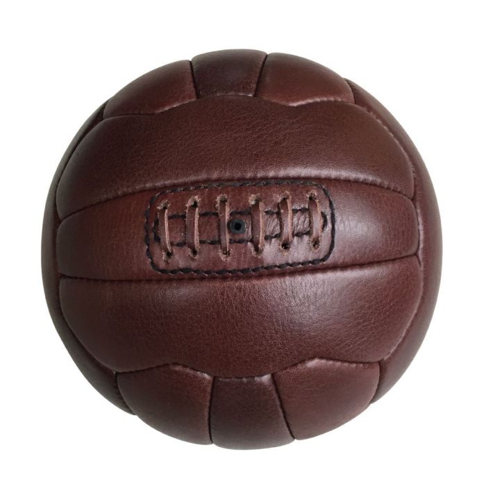 Vintage Football Real Leather Printed Retro Footballs Multi - 1 Bounce Creative Designs Vintage Football Real Leather Printed Retro Footballs Multi - 1 Bounce Creative Designs