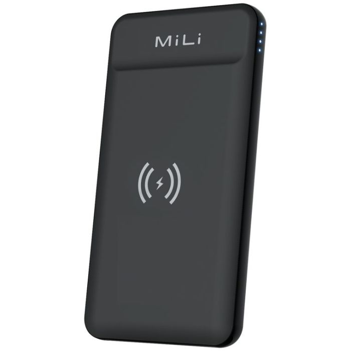 Milli Smart Power Magic II Wireless Power Bank Black - 1 Bounce Creative Designs Milli Smart Power Magic II Wireless Power Bank Black - 1 Bounce Creative Designs