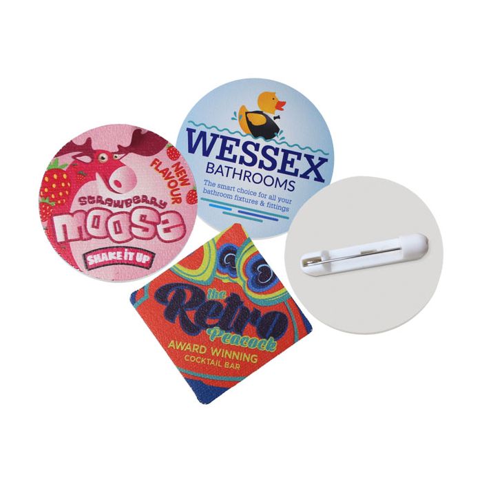 Promotional Bespoke Shaped Foam Tuff Badges-Bounce Creative Designs Promotional Bespoke Shaped Foam Tuff Badges-Bounce Creative Designs
