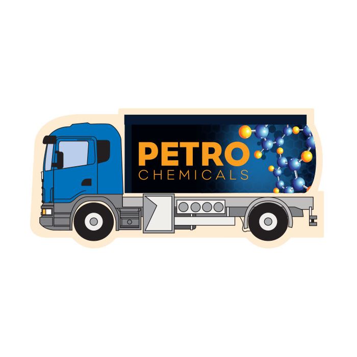 Promotional Tanker Lorry Shaped Fridge Magnet-Bounce Creative Designs