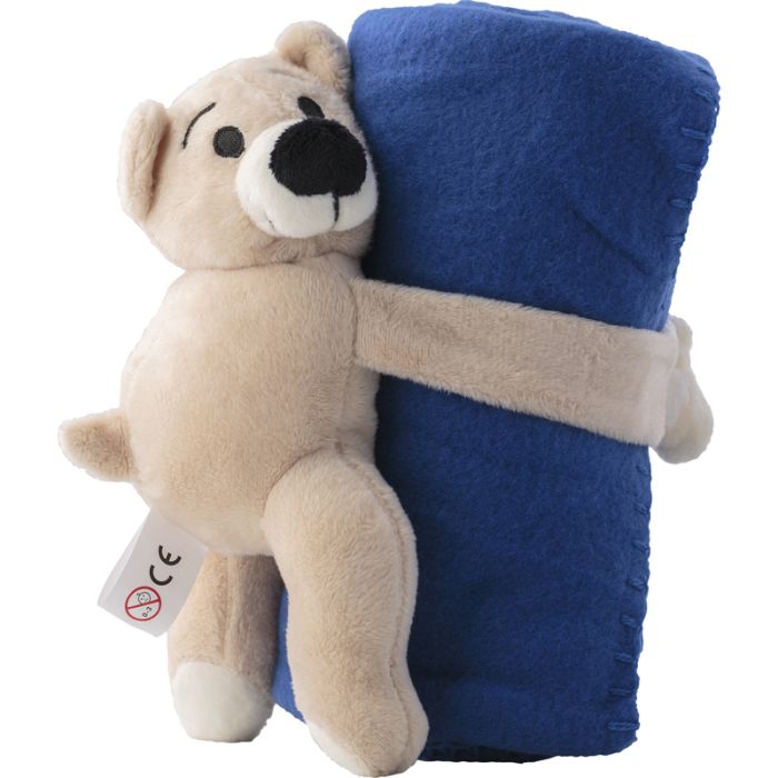 Promotional Teddy Bear with Fleece Blanket -BOUNCE CREATIVE DESIGNS Promotional Teddy Bear with Fleece Blanket -BOUNCE CREATIVE DESIGNS