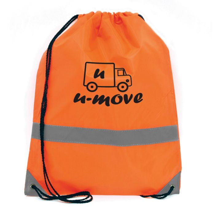 Promotional Celsius Drawstring Bag Orange Promotional Celsius Drawstring Bag Orange