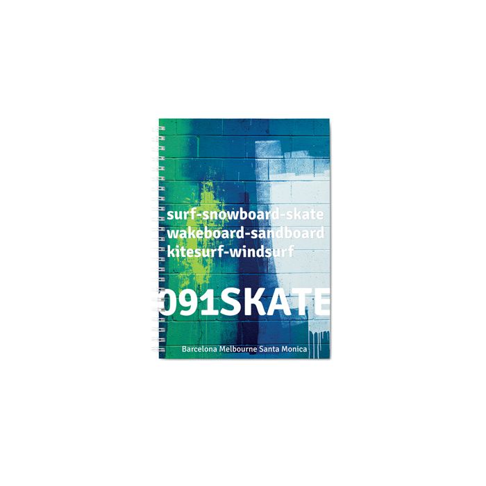 Bespoke A4 Wirobound collegebook hard cover Black - 1 Bounce Creative Designs
