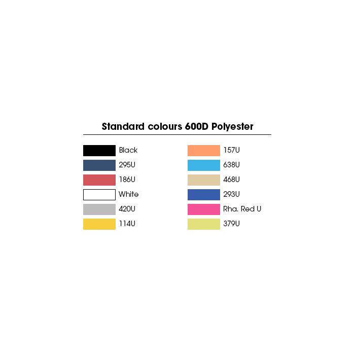Bespoke document bag 600D Black - 4 Bounce Creative Designs