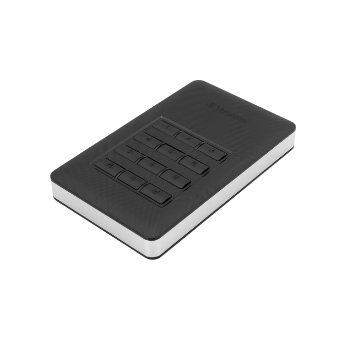 Verbatim Store n Go Secure Portable HDD Black - 1 Bounce Creative Designs Verbatim Store n Go Secure Portable HDD Black - 1 Bounce Creative Designs