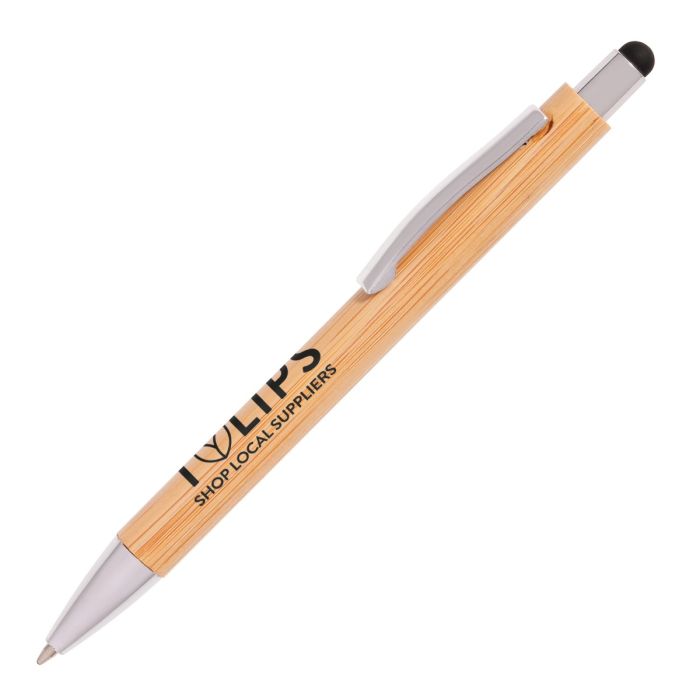 Promotional Travis Bamboo Stylus Ball Pen Promotional Travis Bamboo Stylus Ball Pen