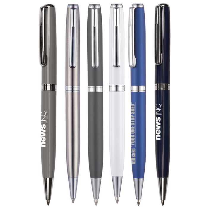 Promotional Boston Click-Sure Ball Pen-BOUNCE CREATIVE DESIGNS Promotional Boston Click-Sure Ball Pen-BOUNCE CREATIVE DESIGNS
