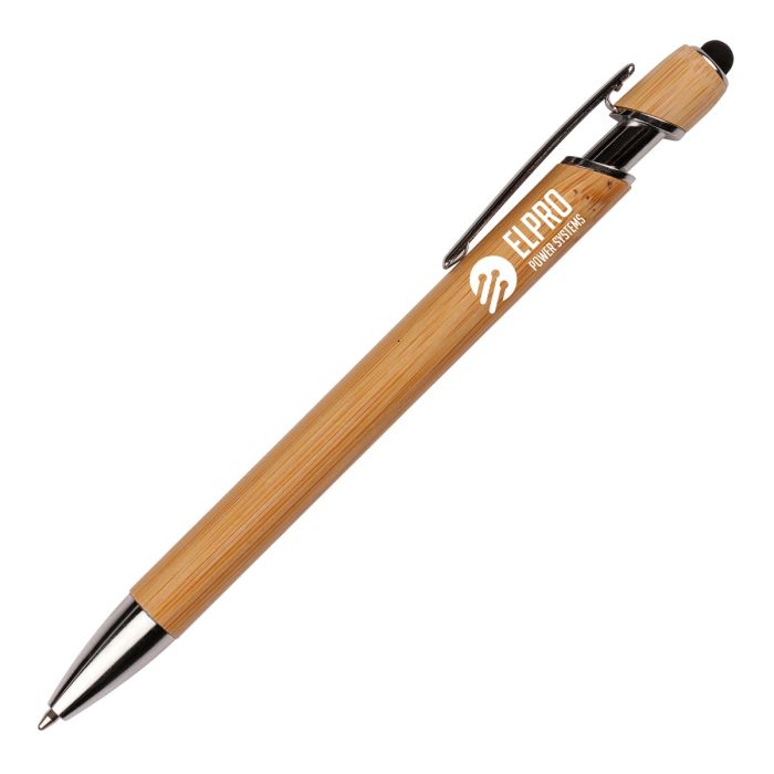 Promotional Nimrod Bamboo Stylus Ball Pen Promotional Nimrod Bamboo Stylus Ball Pen