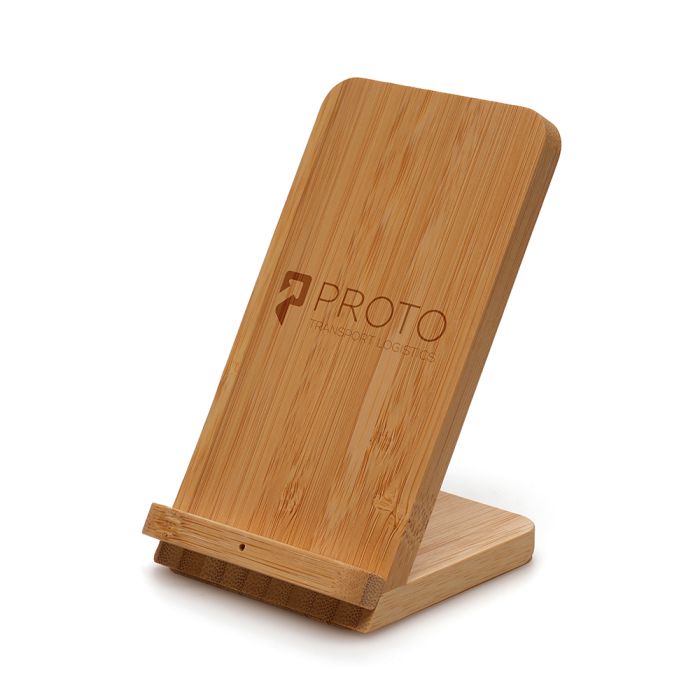 Promotional Wireless Bamboo Charger And Stand Promotional Wireless Bamboo Charger And Stand