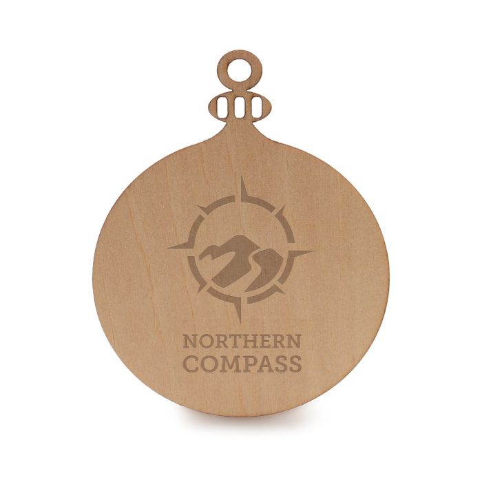 Promotional Wooden Bauble Promotional Wooden Bauble
