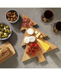 Bowls and Dishes - Pure wood - Christmas tree serving board