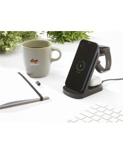 Triple-Up recycled wireless charger stand