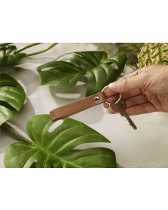 Vegan pineapple keyring
