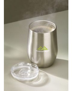 Recycled steel double walled mug (350ml)