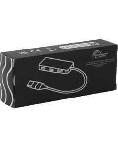 Recycled aluminium USB hub