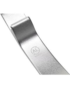 Recycled aluminium bottle opener keyring
