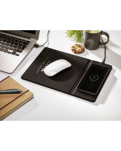 Recycled wireless charging mouse mat