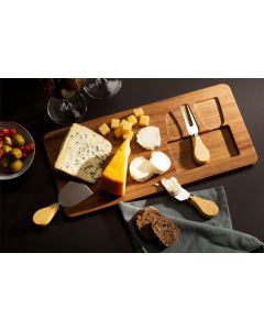 Wooosh Queso cheese board