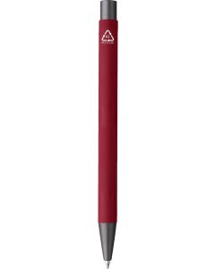 Soft touch recycled aluminium ballpen