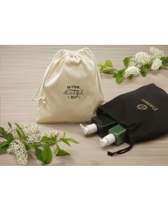 Recycled cotton gift pouch (150gsm/4.42 oz)