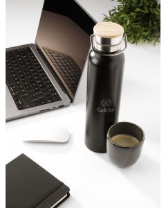 Double walled recycled stainless steel bottle (750ml)