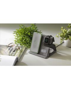 Recycled wireless charging station