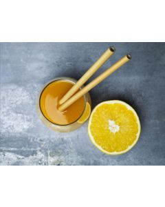 Bamboo straw set