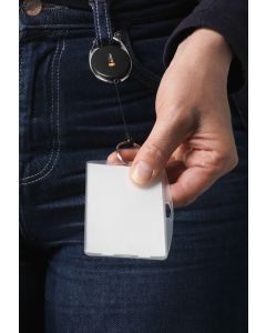 The Aspen - Name badge holder with clip