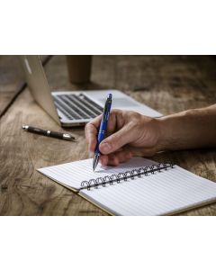 The Luna - Soft touch aluminium ballpen with stylus