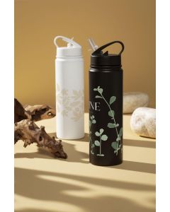 The Skylar  - Recycled steel single walled bottle (900ml) 