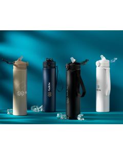 Recycled stainless steel double walled bottle (750ml) 