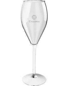 HappyGlass plastic champagne glass (240ml)