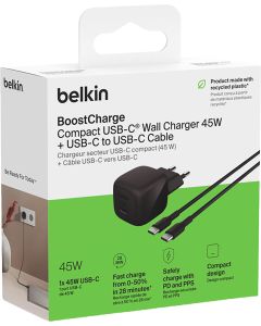 Belkin wall charger (Not suitable for UK or Ireland) 