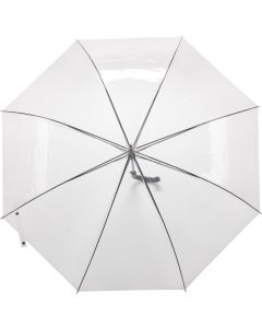 Transparent telescopic umbrella
