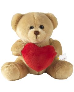 Plush heart bear