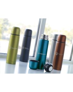 Recycled double walled steel flask (500ml)