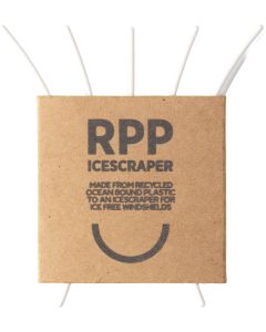 Recycled ice scraper