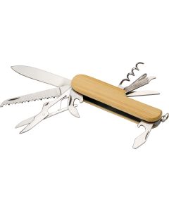Bamboo pocket knife