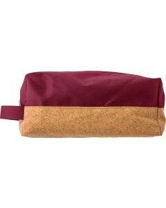 Toiletry Bag With Cork and Carry Handle 