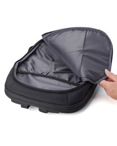 Polyester Laptop Backpack With Reflective Stripes