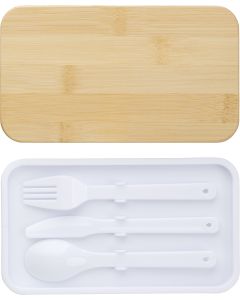 The Maxton - Double lunch box with bamboo lid